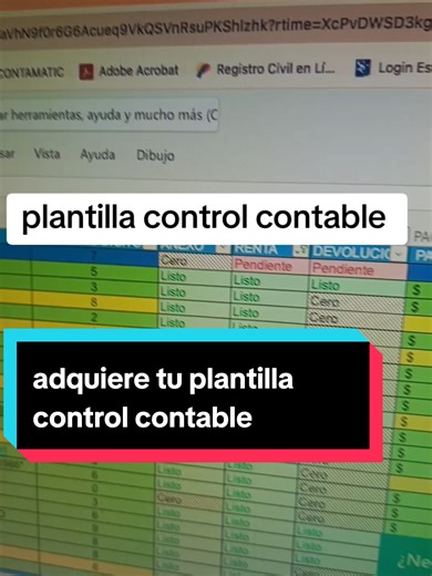 📊 ¿Eres contador o asistente contable y tus clientes están en caos? 🚨 Fechas del SRI, declaraciones, anexos… todo mezclado y con riesgo de multas. 💻 Creé una Plantilla de Control Contable en Excel para organizar RUC, noveno dígito, estados de declaración y prioridades de trabajo. ⚡ Más orden, más control y menos estrés tributario. 📲 Pídela aquí 👉 098-312-3649#negociosecuador #excel #impuestos #ecua #SRI