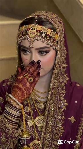 Barat Bride✨️makeup#wedding #makeupartist#bride#bridallook#shortsfeed#viral#shorts#trending#fashion