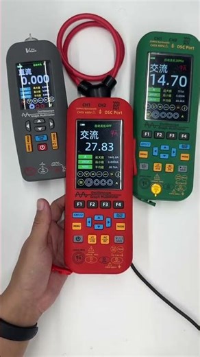 Flexible current clamp #clampmeter #digitalmeter #oscilloscope