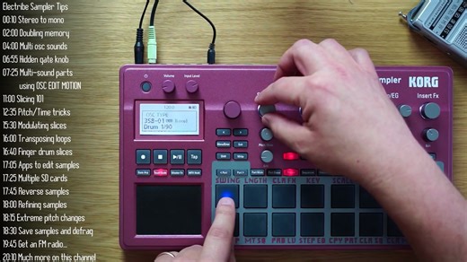 Korg Electribe 2 Sampler 教程