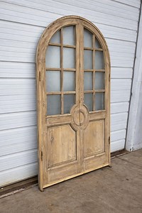 Custom Arched Wooden Double Door, Solid Wood Rustic French Door, Handcrafted Antique Style Interior Exterior Door - Etsy