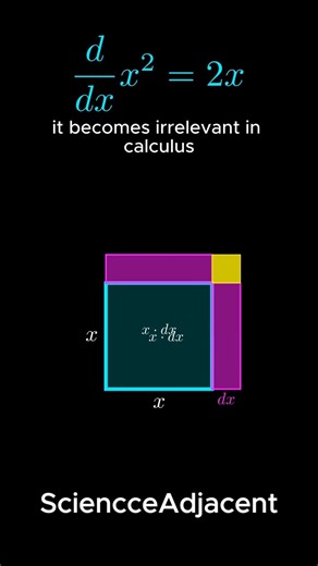 The REAL reason why (x^2)' = 2x 📐 #calculus #math