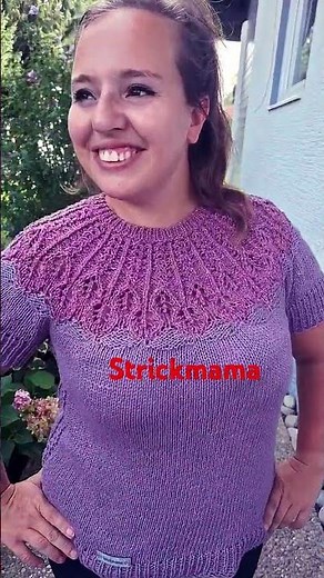 Schöne rundpasse. Autor Strickmama 😍