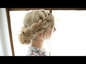 Soft Lace Braid - Easy Romantic Updo