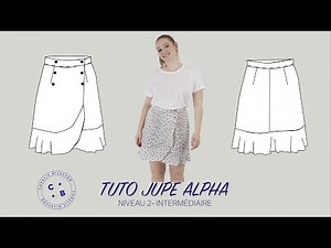 Alpha version jupe, le tuto du patron de couture Alpha