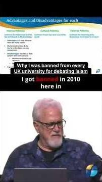 Banned for the truth: Why universities fear having this debate.