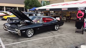 48K views · 96 reactions | This Shockwave-equipped Impala has a 638 cubic inch monster big block under the hood. | Ridetech | Facebook