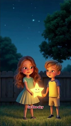 Twinkle Twinkle Little Star 🌙 | Animated Song for Kids