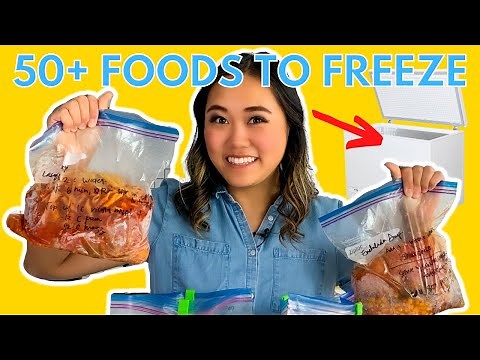Did you know you could FREEZE this? 50+ Foods to FREEZE!