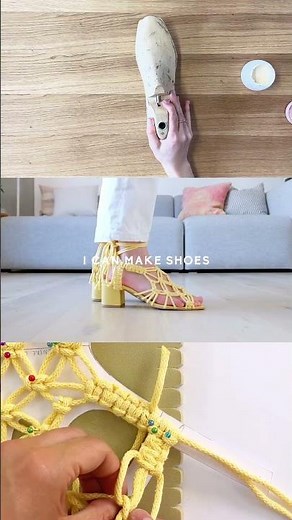 Making Macrame Sandals with Isabella Strambio