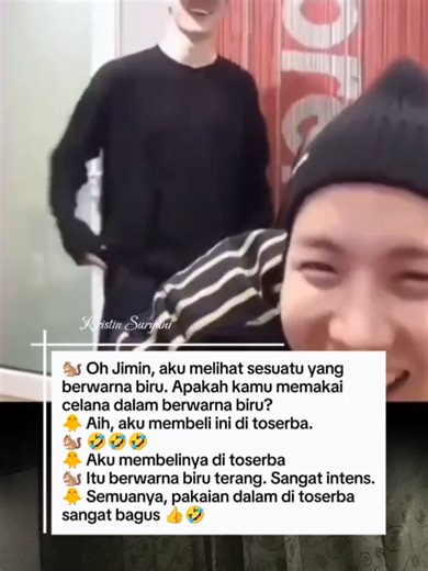 Itu berwarna biru terang 🤣