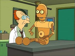Professor Farnsworth - Failed Robot