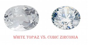 White Topaz vs Cubic Zirconia - Two Valuable Diamond Substitutes