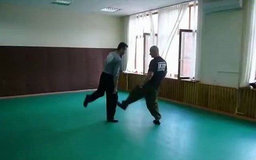俄罗斯武术西斯特玛Systema-两位顶级指导员的慢对打