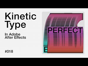 After Effects Tutorial: Kinetic Typography #018