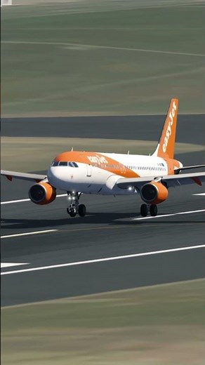 EasyJet Airbus A320 Landing at Heathrow | Aerofly FS Global Realism #Shorts