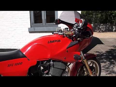 Laverda SFC1000 Engine Start & Walkaround