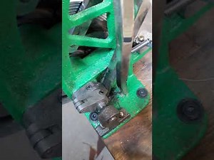 Handcrank Sewing Machine Setup -- how I set up my leather shoe patcher to run SMOOTH