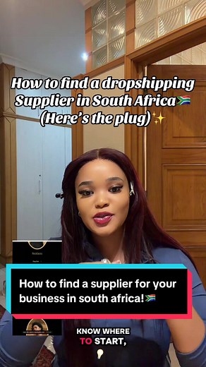 How to find a dropshipping supplier in South Africa 🇿🇦 (here’s the plug) ✨ Finding a reliable supplier is one of the biggest factors in growing any brand online… and lucky for you, I’ve got you covered 💞 You can get access to my personal dropshipping supplier, the exact one shipping out every single order from my own stores. Tried, tested, and trusted by me. Comment “SUPPLIER” and I’ll send you the details 💌 And if you want to work directly with me, I’ve just launched a brand new venture foc