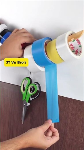 This Simple DIY Tape Organizer Will Change Your Drawer Forever 😲 #shorts