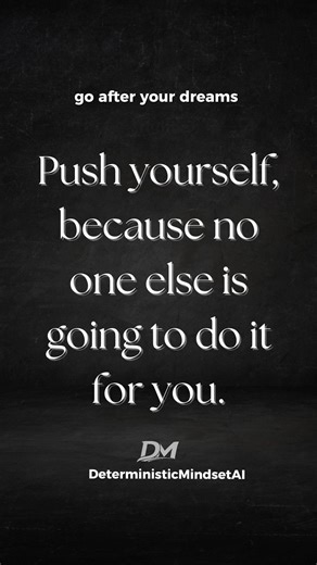 Go after your dreams. Do it. #discipline #mindset #motivation #consistency #selfimprovement