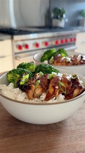Teriyaki chicken bowls✨