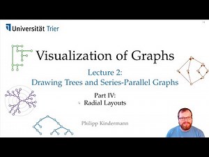 Trees and Series-Parallel Graphs (4/6): Radial Drawings | Visualization of Graphs - Lecture 2