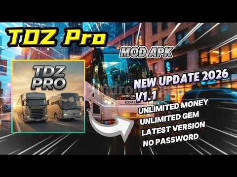 TDZ Pro v1.3 Mod Apk Unlimited Money Unlimited Gem New Update 2026