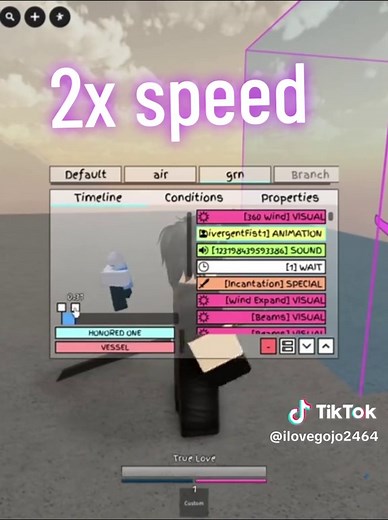 200% Hollow Purple JJS Custom Moveset Tutorial