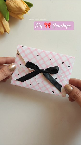 CUTE Envelope creation in 5 Minutes! #giftideas