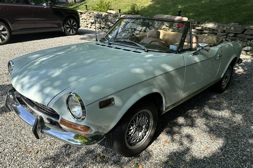 No Reserve: 1974 Fiat 124 Sport Spider