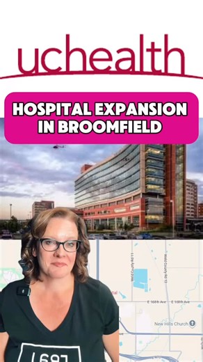 🚨 UCHealth’s long-awaited regional hospital project in Broomfield is finally moving forward. Here’s what we know so far: 📍 Location: 480 State Highway 7, near I-25 & Hwy 7 🏗️ 66-acre parcel purchased in 2012 for $23.8M 🏥 Planned services: inpatient care, emergency dept., outpatient clinics 📅 Official details expected by early 2026 💼 Significant economic impact with new jobs business attraction 👩‍⚕️ Will complement, not replace, the existing UCHealth Broomfield Hospital With Children’s Hos