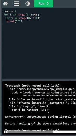 How to Print Star Pattern in Python