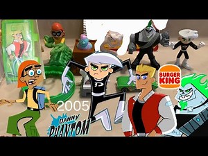 Unboxing the burger king danny phantom toys from 2005