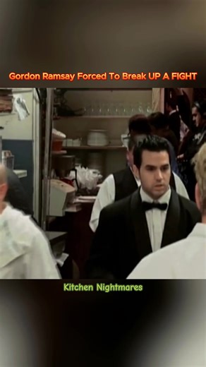 Gordon Ramsay Forced To Break UP A FIGHT #kitchennightmares #gordonramsay #chef #restaurant #food #fyp