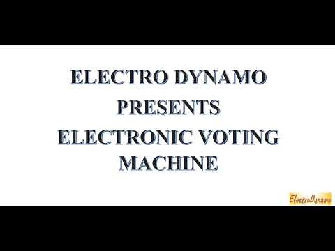 Simple Electronic Voting Machine (EVM) using Arduino and Proteus