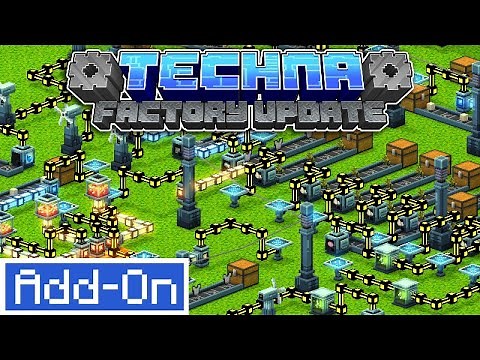 Minecraft's OLDEST Technical Addon Was Updated! [Techna Factory Addon]