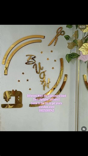 Creative Ways to Use Alphabet Stickers for Decor