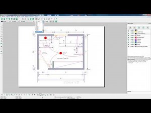 Impresión a escala en LibreCAD : Configuración de la vista previa de impresión