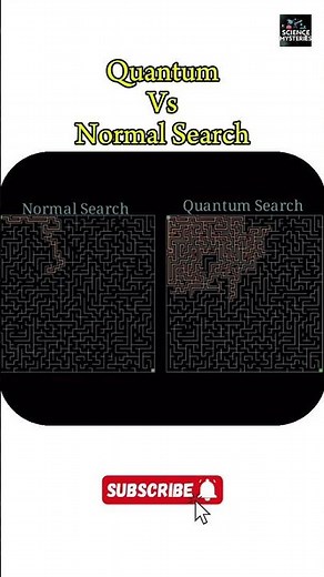 Quantum Vs Normal Search #2025 #facts
