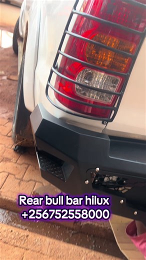 Protect Your Hilux with a Rugged Rear Bull Bar