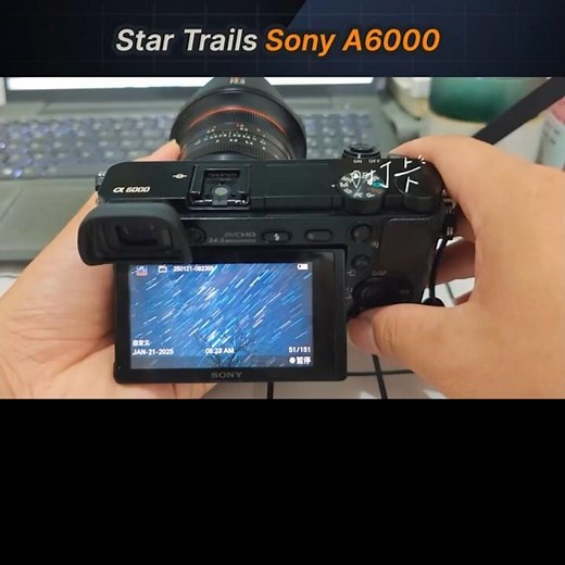 Star Trails Time-lapse Sony A6000