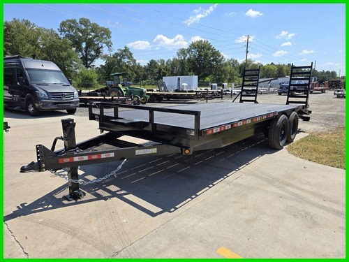 2026 Prospector Trailers 8.5x24' Tandem Axle 14K Deck Over Black Wood Equip | eBay