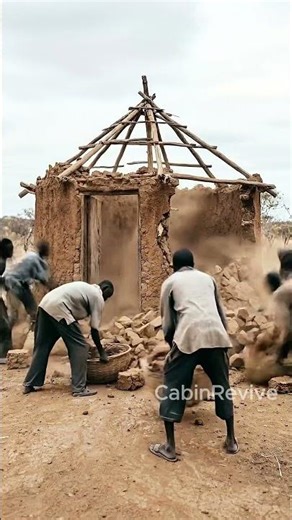 Would you live in a clay house like this? 🌍🏡