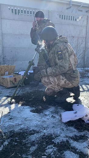 Military Mortar System Operation in Cold Weather