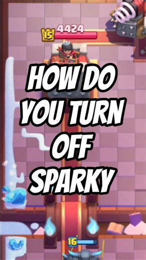 how do you turn off sparky