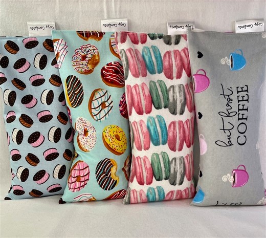 Microwave Heating Pad: Cotton Rice Bag for Pain Relief - Etsy