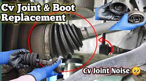 How To Change Vehicle Cv Joint & Cv Joint Boot Replacement Without Latest Tools | Car Tips Tv
