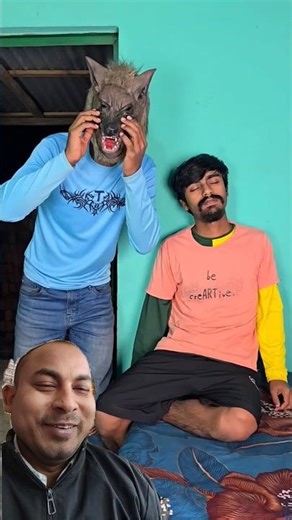 Wolf Mask Challenge Turned Into a Crazy Prank! #bhoot 😱🐺🤣