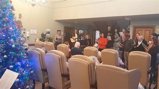 On Sunday, we were delighted to welcome the Cavan Baptist Church Choir to College View Nursing Home, where they shared the gift of music with our Residents and Staff ❤️ In this video, you will hear them sing “Silent Night” — a hymn that captures the true spirit of Christmas and brings back so many special memories. 🥰 Our sincere thanks to the Cavan Baptist Choir for giving their time and talent so generously. Your beautiful voices brought great joy and meaning to our home and made this Christma